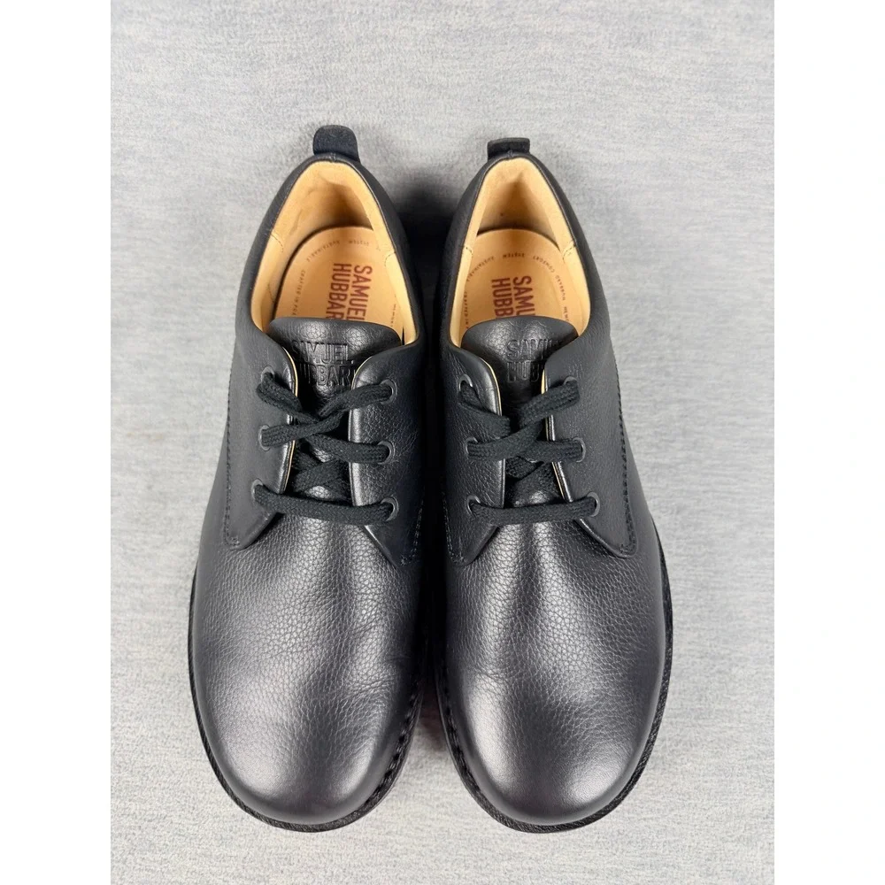 Samuel Hubbard Hubbard Free Oxfords Mens 9 W Black Leather Derby Shoes Comfort